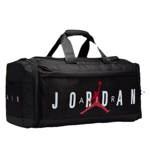 Nike Air Jordan Bag Huge Velocity Duffle Bag RARE Black/Pinksicle MM0920-H67 NWT